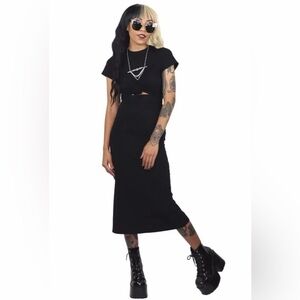 Foxblood Maxi Dress Sz XS